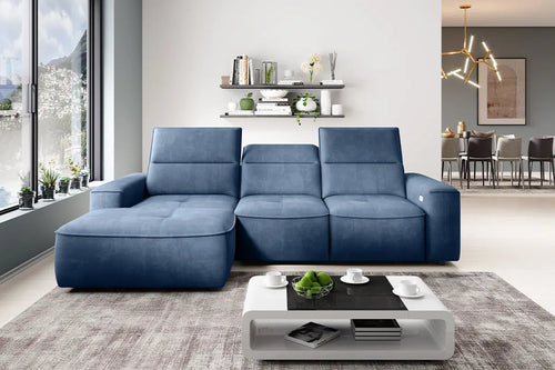 Canapé d'angle Convertible Électrique COLOMBO S - 275 X 182 cm WERSAL
