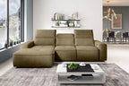 Canapé d'angle convertible électrique MAGELLAN S - 275 x 182 cm - WERSAL