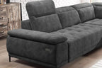Canapé d'angle convertible électrique PRISMA L - 278 x 204 cm - WERSAL