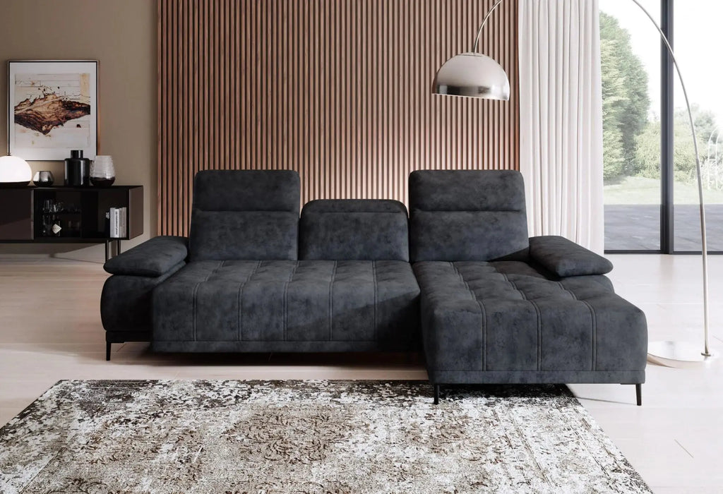Canapé d'angle Convertible Électrique FOCUS S - 277 x 177 cm WERSAL