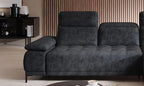 Canapé d'angle convertible électrique PRISMA S - 277 x 177 cm - WERSAL