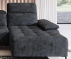 Canapé d'angle convertible électrique PRISMA S - 277 x 177 cm - WERSAL