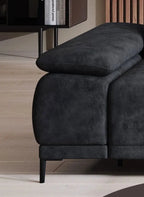 Canapé d'angle convertible électrique PRISMA S - 277 x 177 cm - WERSAL