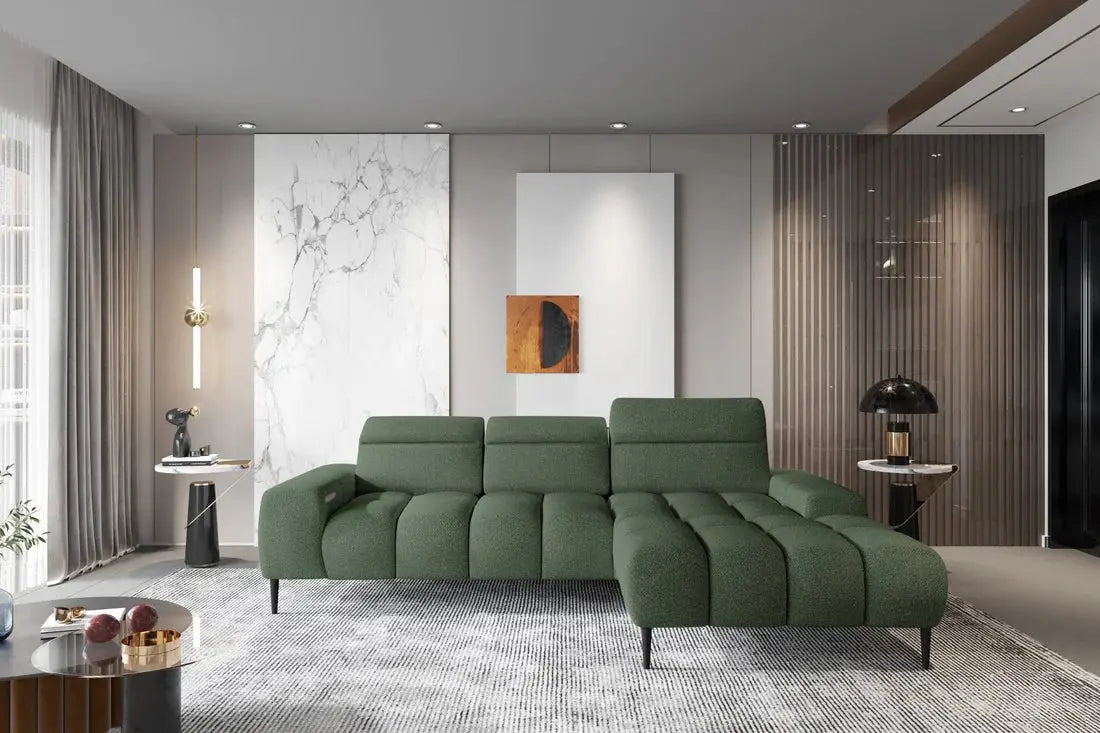 Canapé d'angle Convertible Électrique GIANO S - 273 x 175 cm WERSAL