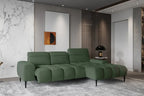Canapé d'angle convertible électrique VERONA S - 273 x 175 cm - WERSAL