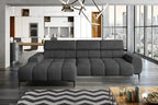 Canapé d'angle convertible électrique IMPERIAL S - 270 x 177 cm - WERSAL