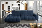 Canapé d'angle convertible électrique IMPERIAL S - 270 x 177 cm - WERSAL