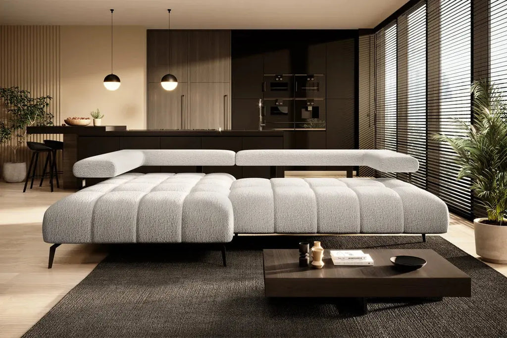 Canapé d'angle Convertible Électrique MAGNETIC S - 266 x 180 cm WERSAL