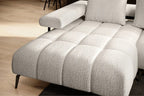 Canapé d'angle convertible électrique PULSAR S - 266 x 180 cm - WERSAL