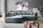 Canapé d'angle convertible électrique LIVORNO S - 286 x 207 cm - WERSAL