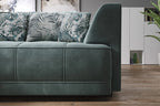 Canapé d'angle convertible électrique LIVORNO S - 286 x 207 cm - WERSAL