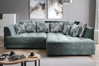 Canapé d'angle convertible électrique LIVORNO S - 286 x 207 cm - WERSAL