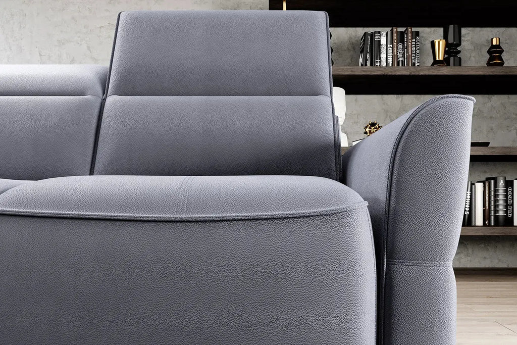 Canapé d'angle Convertible Électrique avec Coffre de Rangement MURILLO S - 260 x 175 cm WERSAL