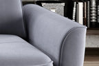 Canapé d'angle convertible électrique avec coffre de rangement RAPHAËL S - 260 x 175 cm - WERSAL