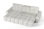 Canapé d'angle convertible électrique avec coffre de rangement VOLTERRA S - 283 x 171 cm - WERSAL