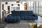 Canapé d'angle convertible électrique IMPERIAL S - 270 x 177 cm - WERSAL