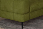 Canapé d'angle convertible avec coffre de rangement BERGAMO L - 285 x 218 cm - WERSAL