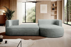 Canapé d'angle convertible avec coffre de rangement TOSCANE - 284 x 183 cm