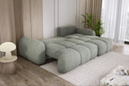 Canapé GLYCINE S déplié en couchage 222 x 152 cm