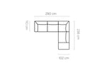 Canapé modulable BELLINI L - 290 x 236 cm - WERSAL