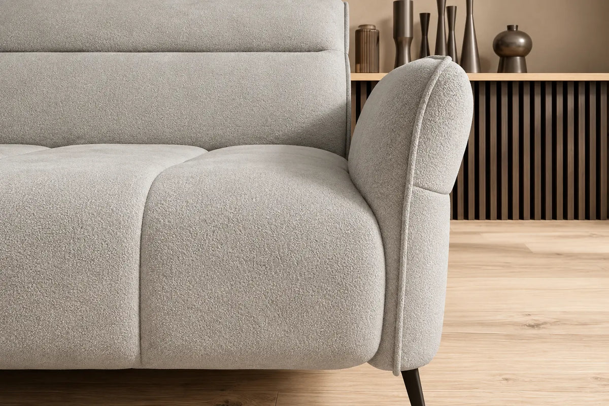 Canapé d'angle assise avance-recule électrique CERVIA S - 272 x 175 cm WERSAL