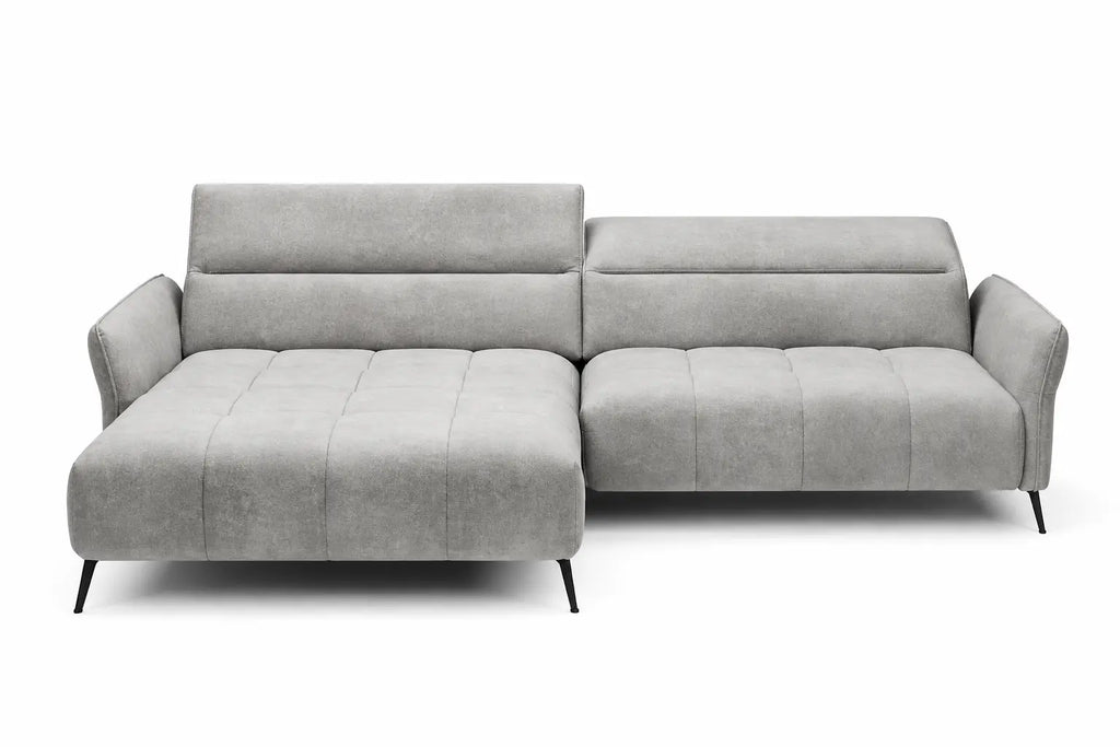 Canapé d'angle assise avance-recule électrique CERVIA S - 272 x 175 cm WERSAL