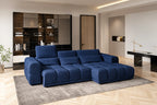 Canapé d'angle assise avance-recule électrique LERICI S - 290 x 203 cm WERSAL