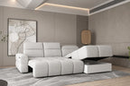 Canapé d'angle assise avance-recule électrique TORINO S - 273 x 183 cm WERSAL