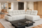 Canapé d'angle dossier avance-recule GAETA L - 302 x 212 cm WERSAL