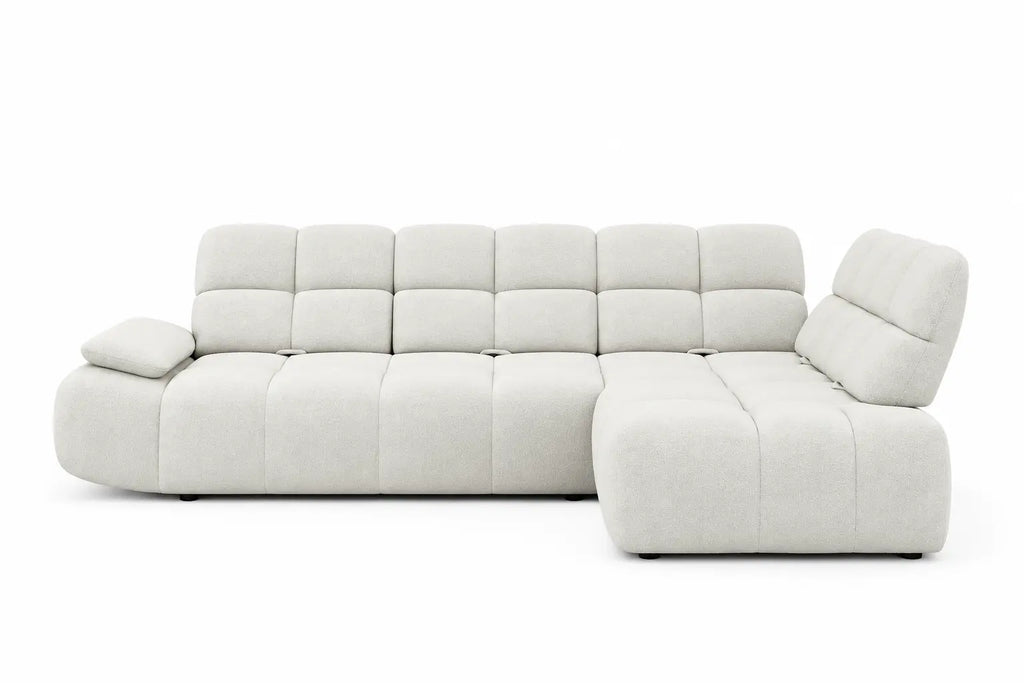 Canapé d'angle dossier avance-recule GAETA L - 302 x 212 cm WERSAL