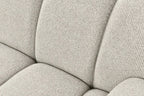 Canapé d'angle modulable 4 places avec pouf, couleur sable TAZA - 276 x 175 cm HOUSE NORDIC