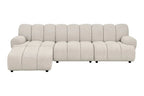 Canapé d'angle modulable TAZA Sable - 276 x 95-175 cm HOUSE NORDIC