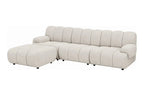 Canapé d'angle modulable TAZA Sable - 276 x 95-175 cm HOUSE NORDIC