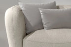 Canapé droit CANDELO 2 personnes - 214 x 105 cm WERSAL
