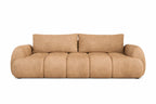 Canapé-lit 3 places avec coffre de rangement GLYCINE - 243 x 104 cm WERSAL