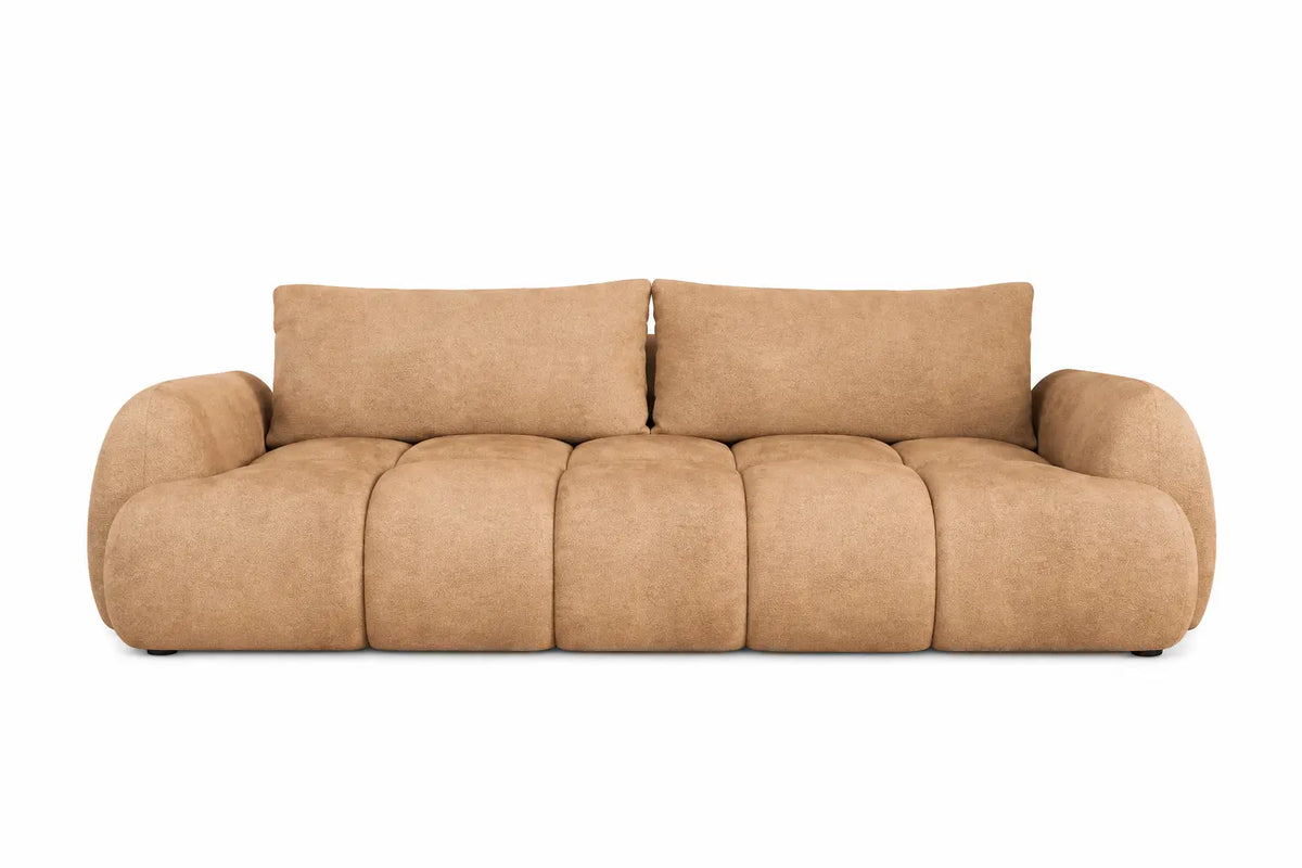Canapé-lit 3 places avec coffre de rangement GLYCINE - 243 x 104 cm WERSAL