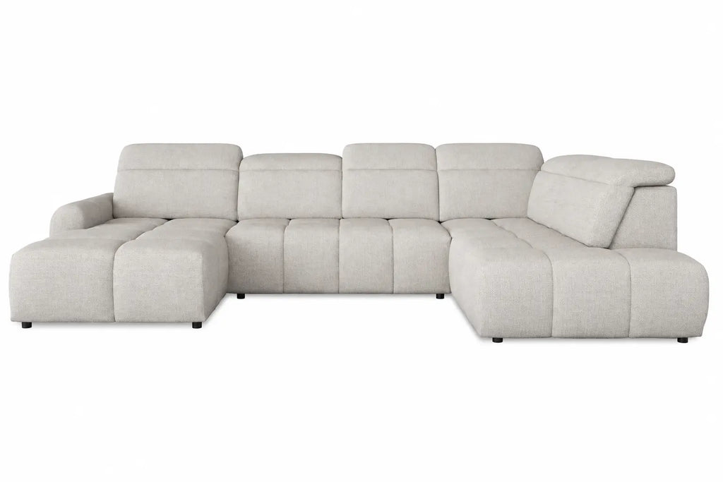 Canapé panoramique Convertible Électrique TORINO XL - 358 x 223 x 183 cm WERSAL