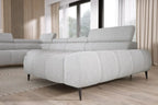 Canapé panoramique en U assise avance-recule électrique SORRENTE XL - 377 x 211 cm WERSAL
