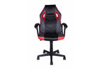 Chaise gaming TYGER vue de face, dossier baquet - TIKAYLA