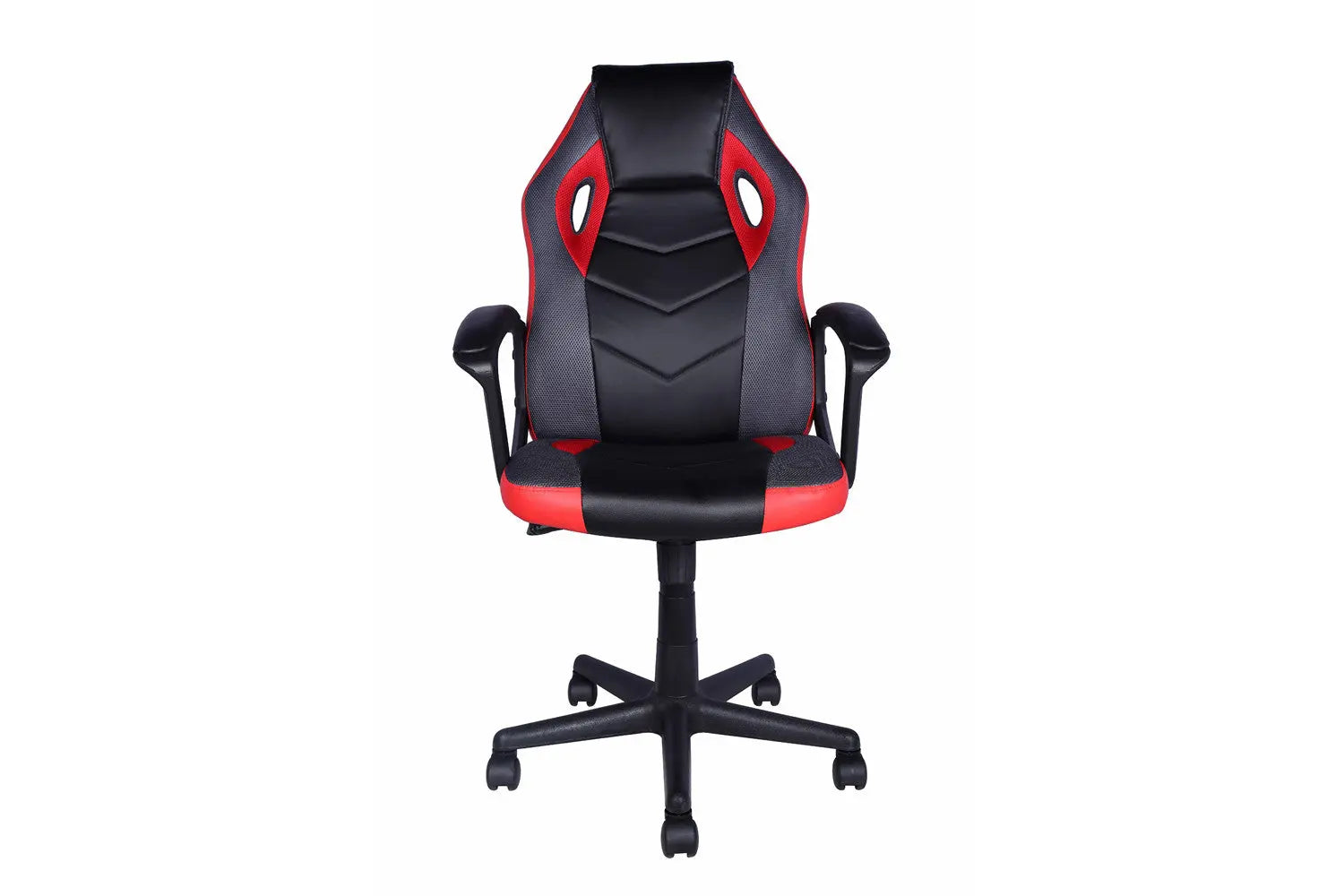 Chaise gaming TYGER vue de face, dossier baquet - TIKAYLA