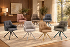 Dimensions de la chaise pivotante SOLEN