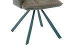 Chaise pivotante de salle à manger SOLEN, coloris vert