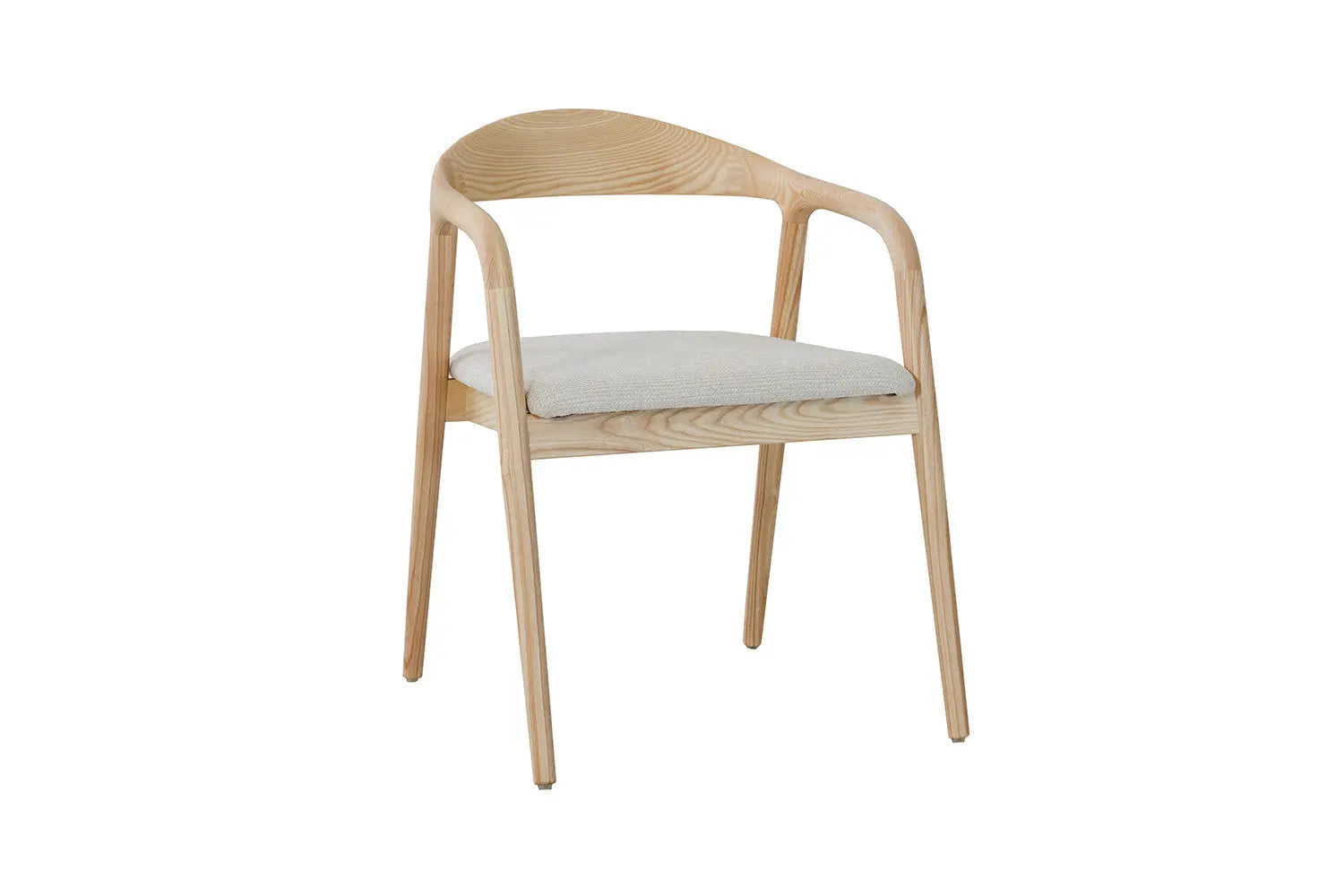 Fauteuil CLARA Frêne naturel – 57 x 66,5 cm | TIKAYLA