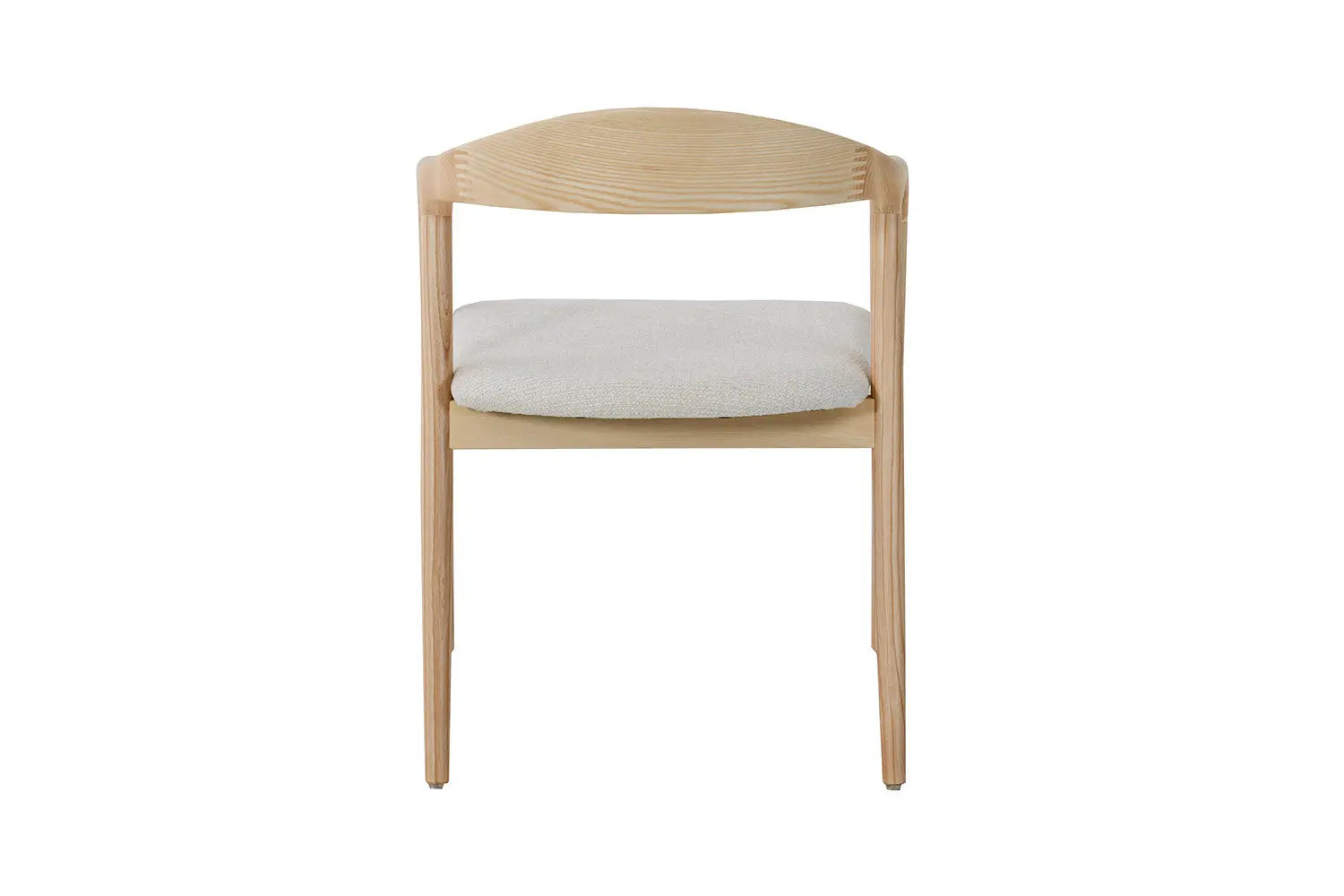 Fauteuil CLARA Frêne naturel – 57 x 66,5 cm | TIKAYLA