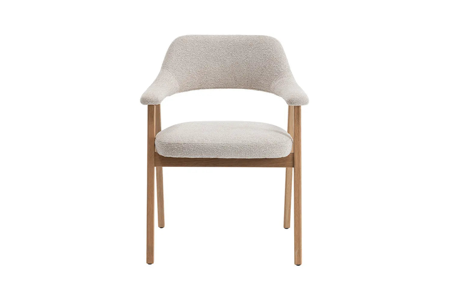 Chaise avec accoudoirs CORALYA beige – 64 x 59,5 cm | TIKAYLA
