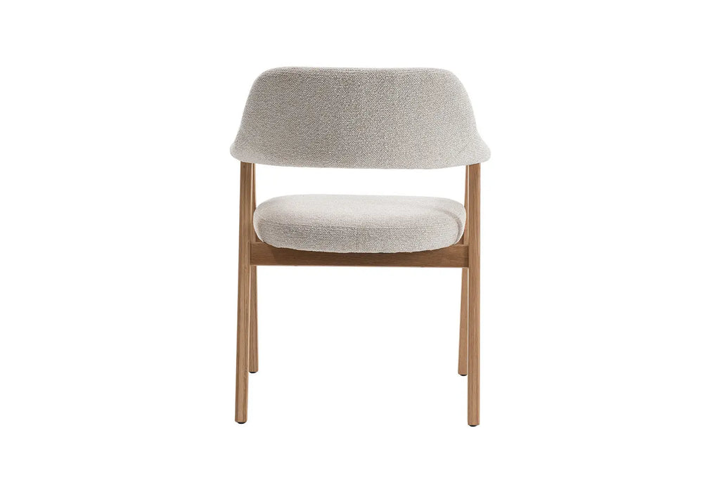Chaise avec accoudoirs CORALYA beige – 64 x 59,5 cm | TIKAYLA