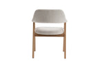 Chaise avec accoudoirs CORALYA beige – 64 x 59,5 cm | TIKAYLA