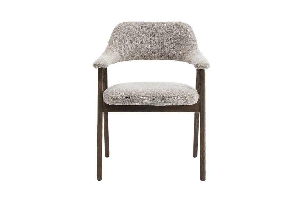 Chaise avec accoudoirs CORALYA sable – 64 x 59,5 cm | TIKAYLA