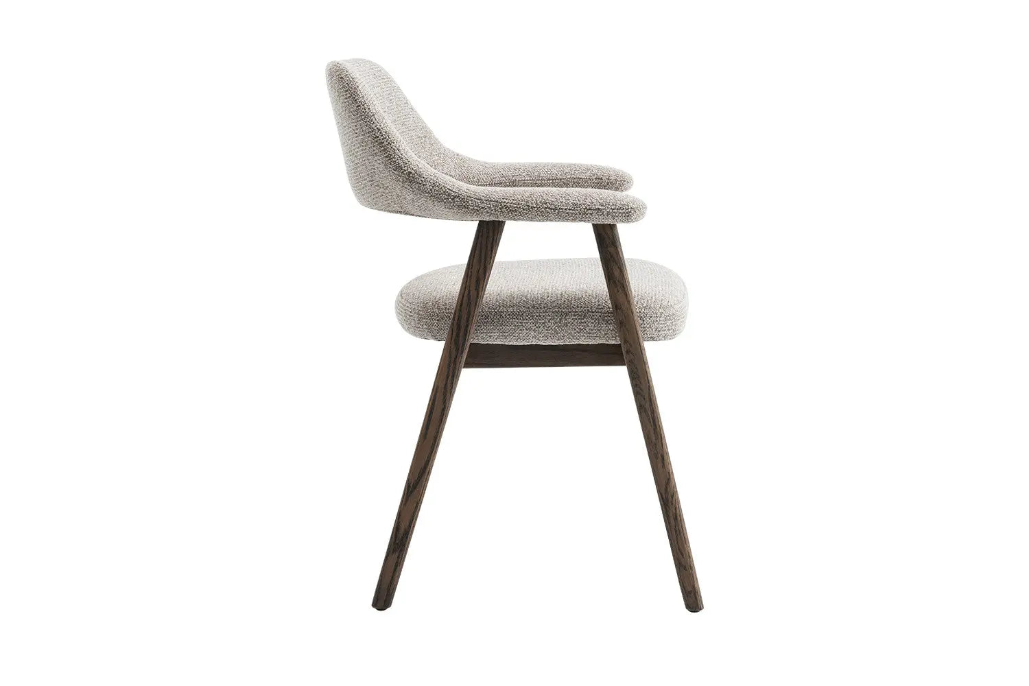 Chaise avec accoudoirs CORALYA sable – 64 x 59,5 cm | TIKAYLA