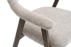 Chaise avec accoudoirs CORALYA sable – 64 x 59,5 cm | TIKAYLA